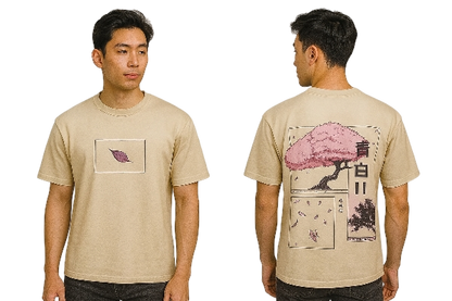 "Sakura Drift Tee"