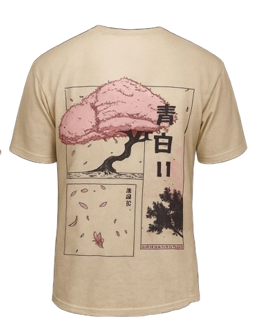 "Sakura Drift Tee"