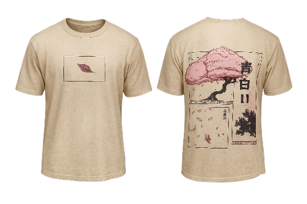 "Sakura Drift Tee"